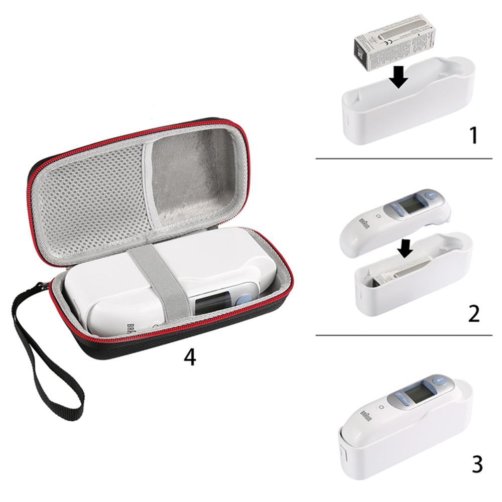 Draagbare thermometer harde ho - Braun Thermometer Thermoscan 7 recensie en prijs