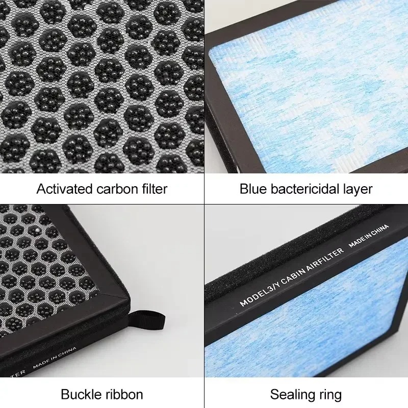 Voor Tesla Model 3/Y/3 Highlan - Filter Replacement N95 recensie en prijs