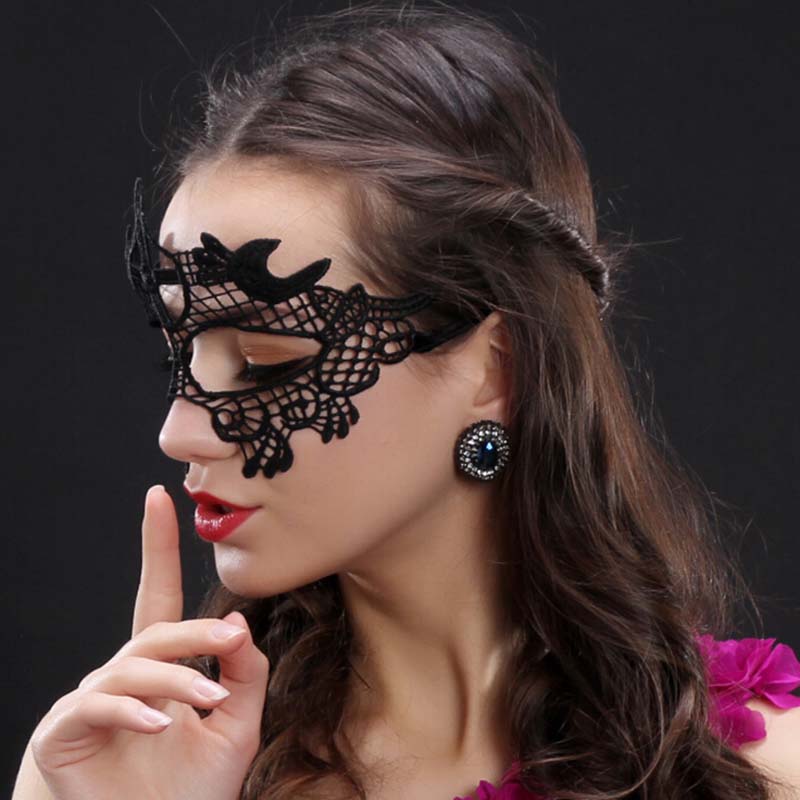 Sexy Vrouwen Kant Holle Masker - Respirator Half Face recensie en prijs